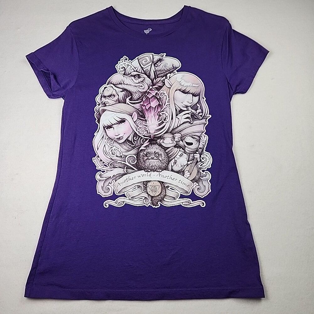 Dark Crystal Another World - Another Time Womens Large Tee Fury T Shirt Top